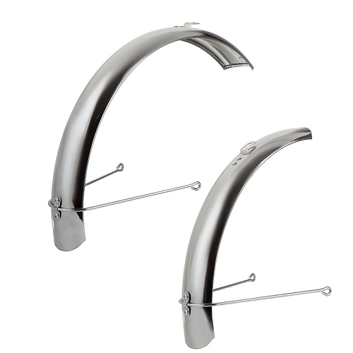 Комплект щитков 16" (перед и зад) хром