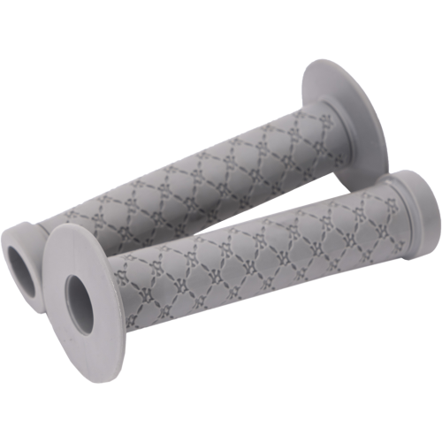 Ручки .С100 на руль 3-402 резин. BMX 145мм торц. защита+защита от проскальз.+1фикс. СЕРЫЕ CLARK`S