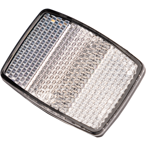 Катафот белый с гайкой для велосипедов