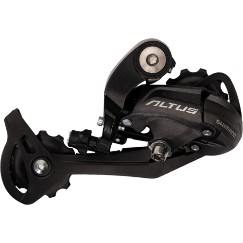 Переключатель задний Shimano Altus ERDM370SGSL 2-4000 9ск. резьба длинный черный инд. уп.