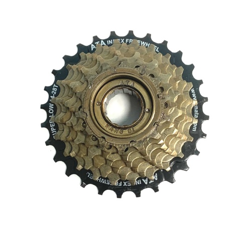 Трещетка 7ск. ATA, 1/2х3/32х7SPD INDEX, 13-28T