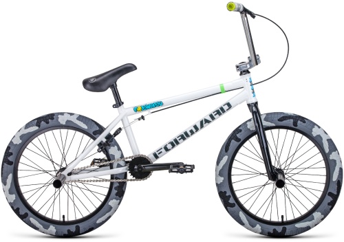 Велосипед FORWARD ZIGZAG 20 (20" 1 ск) белый, RBKW1XN01003