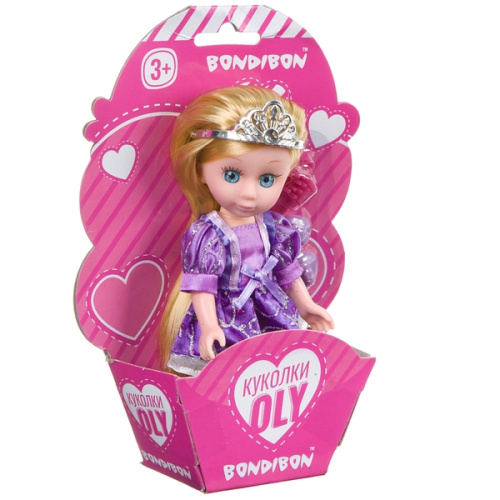 Набор игровой Bondibon 16,5см кукла OLY с аксессуарами 63014 ВВ4322