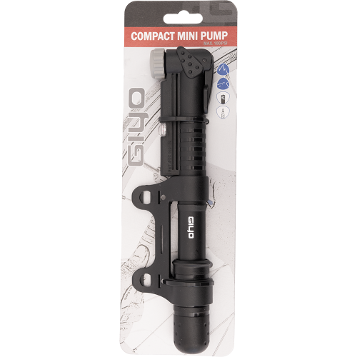 Насос 6-190166 GP-66 пластиковый телескопический, с манометром, универсальн. гол-ка, 100PSI  GIYO