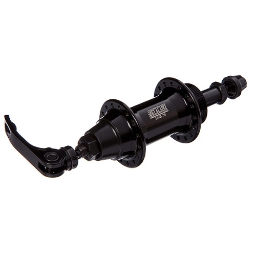 Втулка задняя STG В36, алюм. 32 отв., под трещотку, с эксц., черная, Х87900