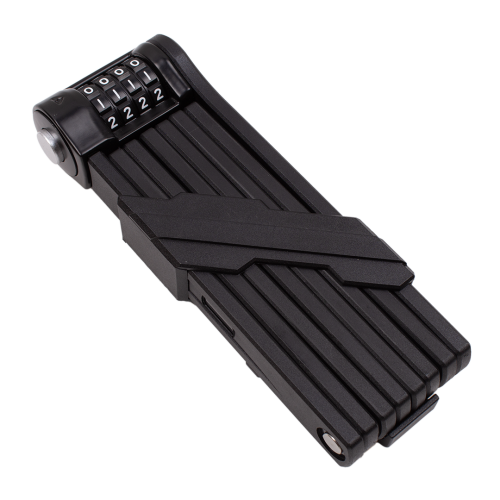 Складной велосипедный замок West Biking 95 см для e-bike и велосипедов, с 4-значным кодовым механизмом, сталь