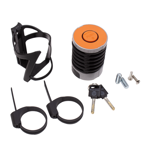 Противоугонный складной замок West Biking 88см, с 4-значным кодовым механизмом, из сплава цинка и стали