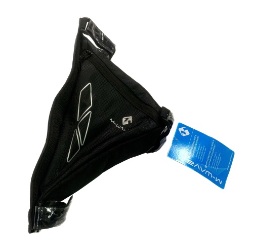 Сумка под раму M-WAVE, 5-122366, треугольная с плечев. упором, черная