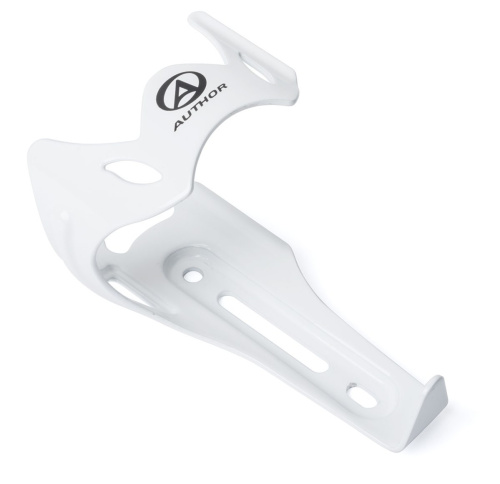 Флягодерж-ль 8-14000167 ABC-37 Wht алюм. боков. д/женских, детских вело, 2-х подв. белый AUTHOR