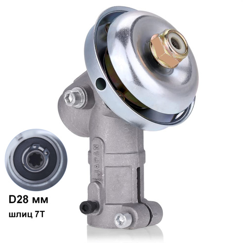 Редуктор в сборе D28 мм, 7T BC43/BC52