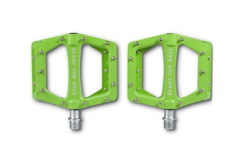 Педали RFR Flat CMPT, алюм. зеленые, код 14143