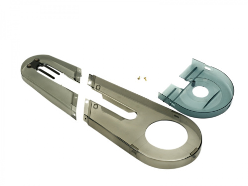 Защита системы и цепи 8-23910020 ACO-AUTHOR для односкоростных велосипедов 16" пластиковая полупрозрачная