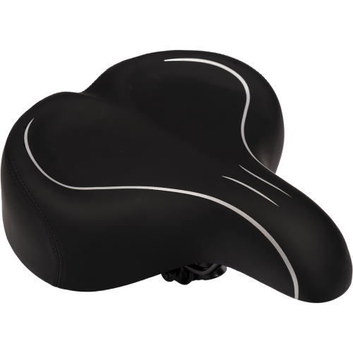 Седло SX-AZ-033 велосипедное суперширокое, 300*310MM, подходит для электровелосипедов