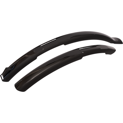 Крылья 5-386085 пластиковые 26-29"х50мм удлиненные. перед. 500мм, зад. 720мм, черные Mud Max M-WAVE