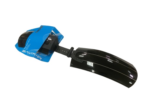 Крыло переднее M-WAVE д/FAT BIKE, 5-386205 металлопласт 24-29"/115мм рег. угол черн