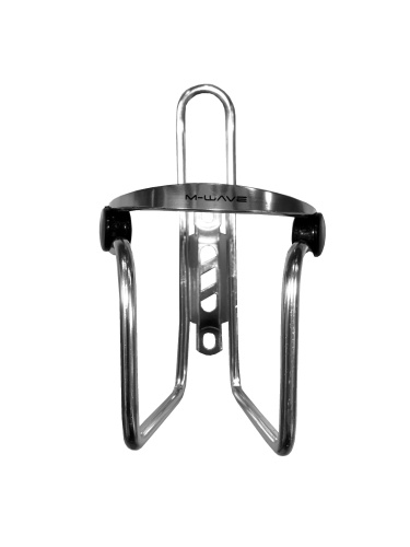 Флягодержатель M-WAVE алюминий с фиксатором, серебристый, 5-340939