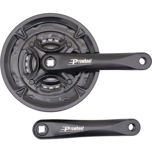 Шатуны PROWHEEL ИНДЕКС 1/2*3/32,24*34*42T /170，алюм. под квадрат правый