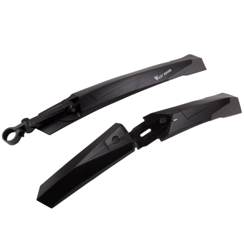 Комплект полноразмерных крыльев West Biking, пластик, для колес 24–29"