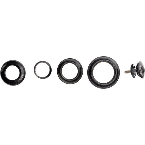 Рулевой набор 6-190374 H156 1,5"->1-1/8" 44/50мм55/61мм, полуинт березьб, картриджн подш, чашки стал