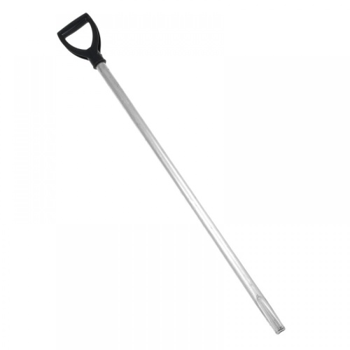 Черенок алюминиевый для  лопат d=32 с v-обр. ручкой