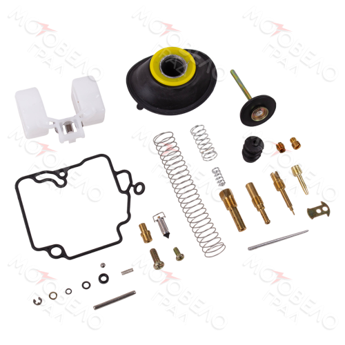 Ремкомплект карбюратора PD18J с попл. GY6- 80cc; 139QMB (+ основная мембрана и ускорительного насоса)