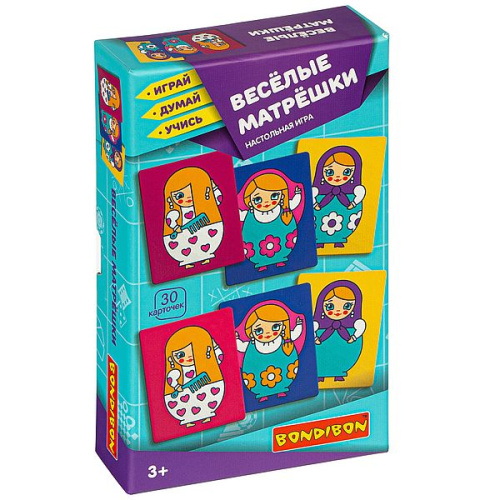 Настольная игра Bondibon *Весёлые матрёшки*