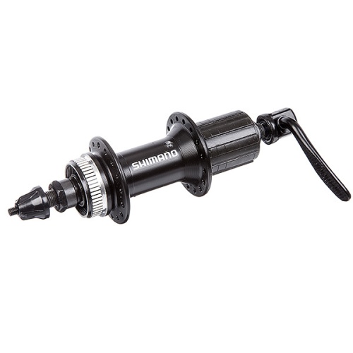 Втулка задняя Shimano FH-RM35, алюм. 32отв. под кассету 8-10ск. с эксц., под диск C.Lock, 146MM, QR,