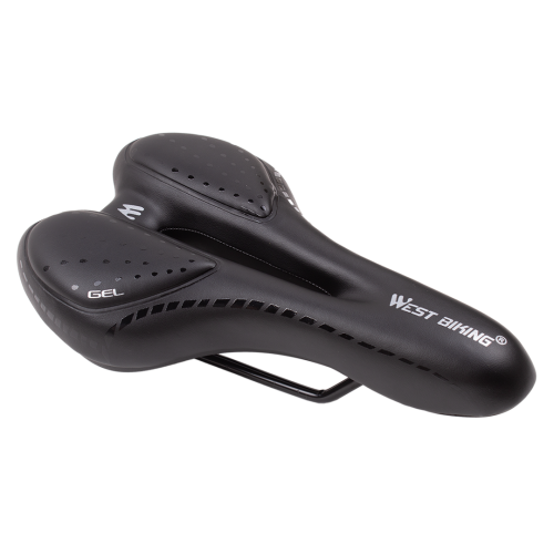 Седло West Biking MTB 086, 16×27 см, вес 410 г, универсальное, замок в комплекте
