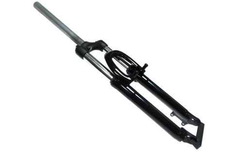 Вилка 27.5" аморт. 00-210065  алюм, ход 80мм для диск и ободн торм.  260х28.6мм безрезьбовой шток, м