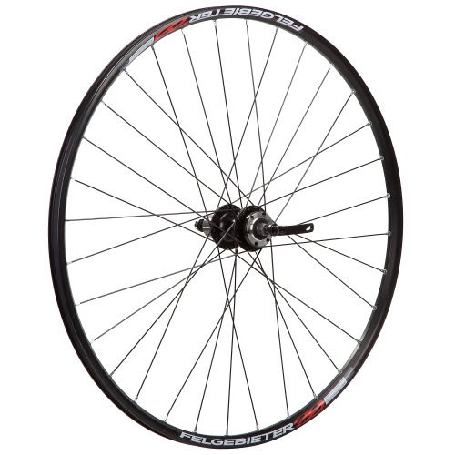 Колесо 29" заднее двустен. обод 32 отв., втулка SF B07R алюм под диск 6 болтов, эксцентрик, пром.