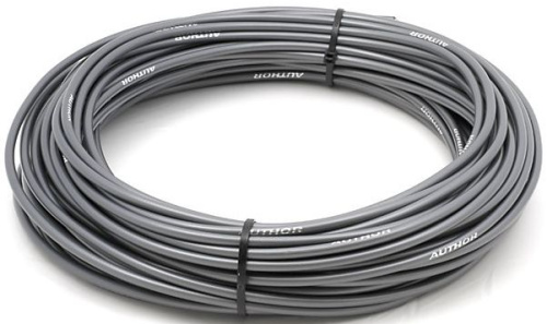 Рубашка 8-24601001 тросика тормоза ABR-Cgx 5mm/30m Gry б/загл. (30м) (10) серая AUTHOR