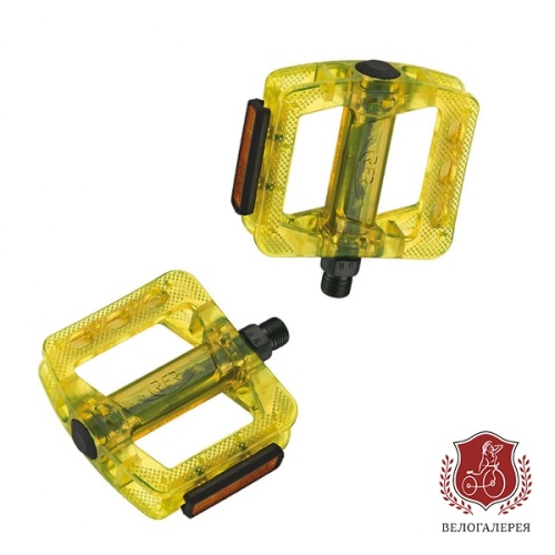 Педали RFR CUBE JUNIOR, желтые, код 14153