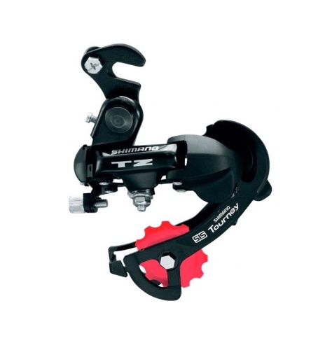 Переключатель задний Shimano Tourney ARDTZ50GSBT, 2-2025, 6ск. крюк средний, черный