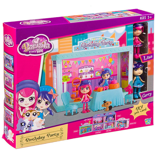 Игровой набор Birthday Party - Дом с куколками, 60215
