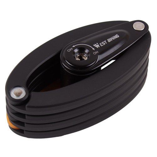 Противоугонный цепной велосипедный замок West Biking с 4-значным кодовым механизмом