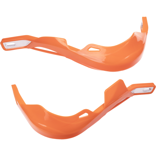 Защита рук для мотоцикла алюминиевая с пластиковой ветрозащитой цвет оранжевый TBWG01-ORNG  83613533