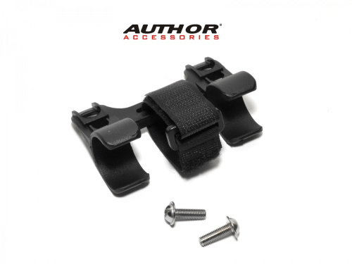 Насос/крепеж 8-18191002 к раме велосипеда пластик. для насосов 26-28мм, One, Cross 2, Jet, Dual Jet, Pipe Composite и др. черный AUTHOR