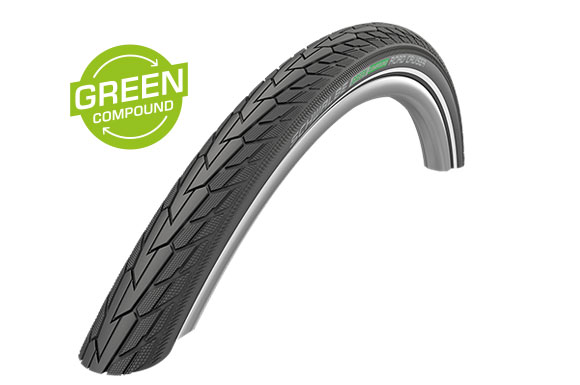 Покрышка. 16x1,75 (47-305) 05-11101256 ROAD CRUISER K-Guard Active B/B HS484 GREEN, 50EPI черная SCHWALBE