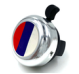 Звонок для велосипеда (001) алюминий/пластик, с флагом "Россия"