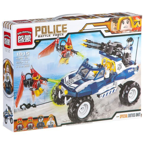 Конструктор ENLIGHTEN Police, 356 деталей 1915