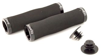 Ручки .CLO223 на руль 3-358 полиуретан 130мм эргон. облегч. 2 фикс. черные CLARKS