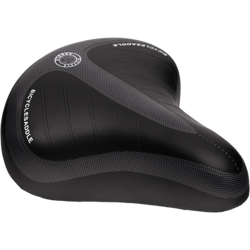 Седло (015) на пружинах, размер 240х205  (цвета: черн/син,черн/красн)  (упак 30 шт)