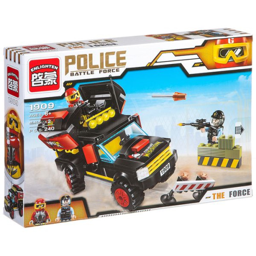 Конструктор ENLIGHTEN Police, 252 детали 1909