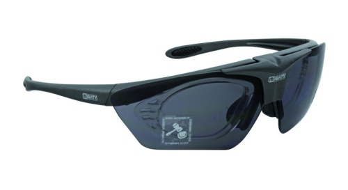 Очки 5-710015 солнцезащ. с дополнительной оправой для диоптр. линз+чехол+прозр./желтые смен. линзы (