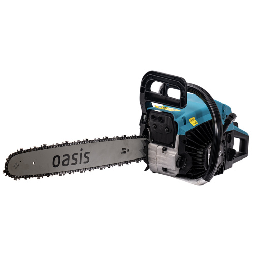 Бензиновая цепная пила Oasis GS 4618 NEW, двигатель 46 куб.см, 2,2 кВт / 3,0 л.с., 18"/45 см, .325", 1,5 мм, 72 зв., легкий старт