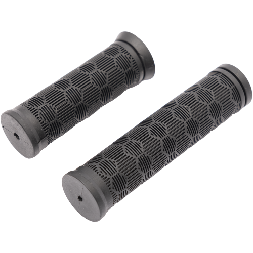 Рукоятки руля (грипсы), HL-G187, 22,2 мм, 125/92 мм, черные, YGRBK1259201