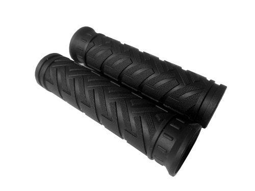 Рукоятки руля (грипсы), HL-G47, 22,2 мм, 112/112 мм, черные, HUALONG, 1GRRBK100248