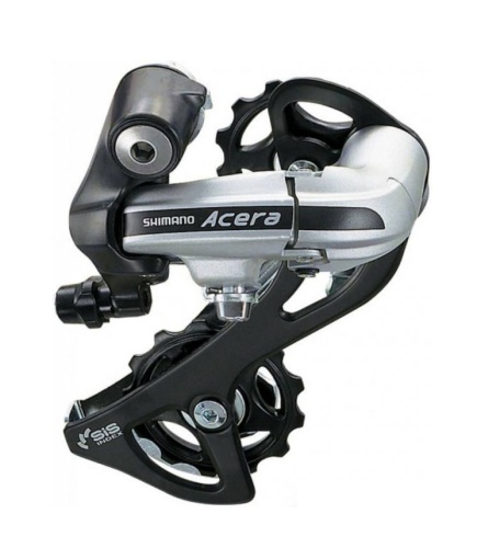 Переключатель задний Shimano Acera, M360, SGS, 7/8ск., серебр.