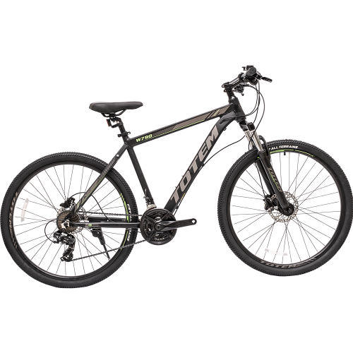 Велосипед TOTEM W790 29" D (29" 24ск рост 17") 2023 черный/серый