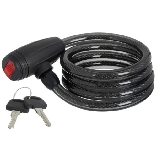 Замок с ключом, тросовый, 12х1200мм, Х66510